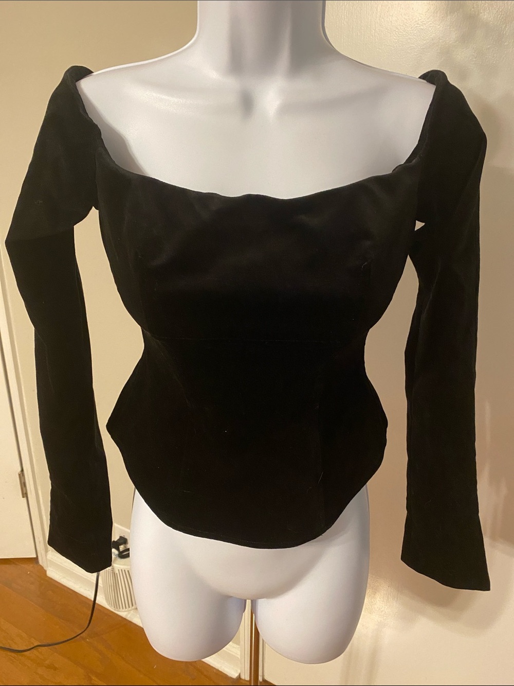A.L.C. Velvet Blouse - Picture 3 of 16